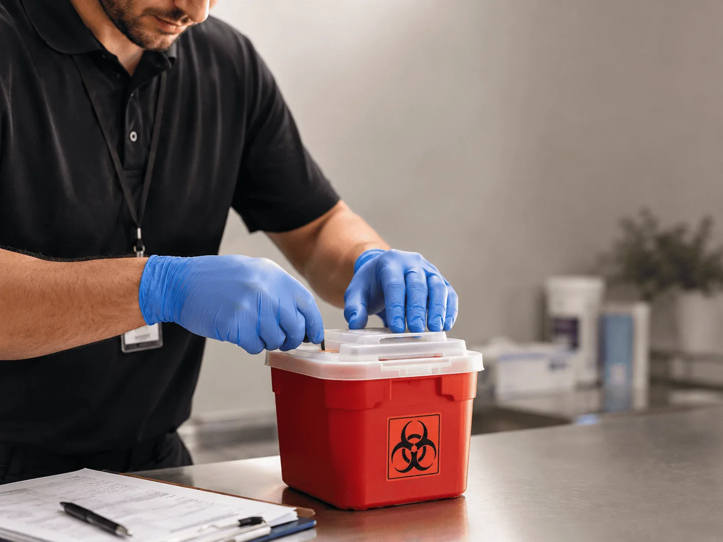 Why choose Sharps Waste Disposal in Gilman, WI